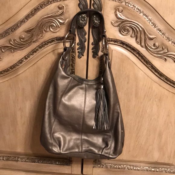 b. makowsky Handbags - Pewter shoulder bag